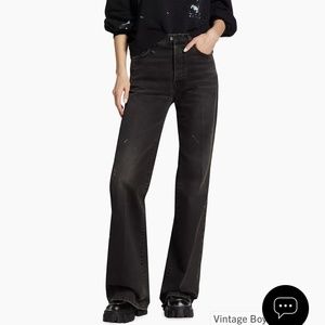 NEW WITH TAGS R13 Jane Jean Black